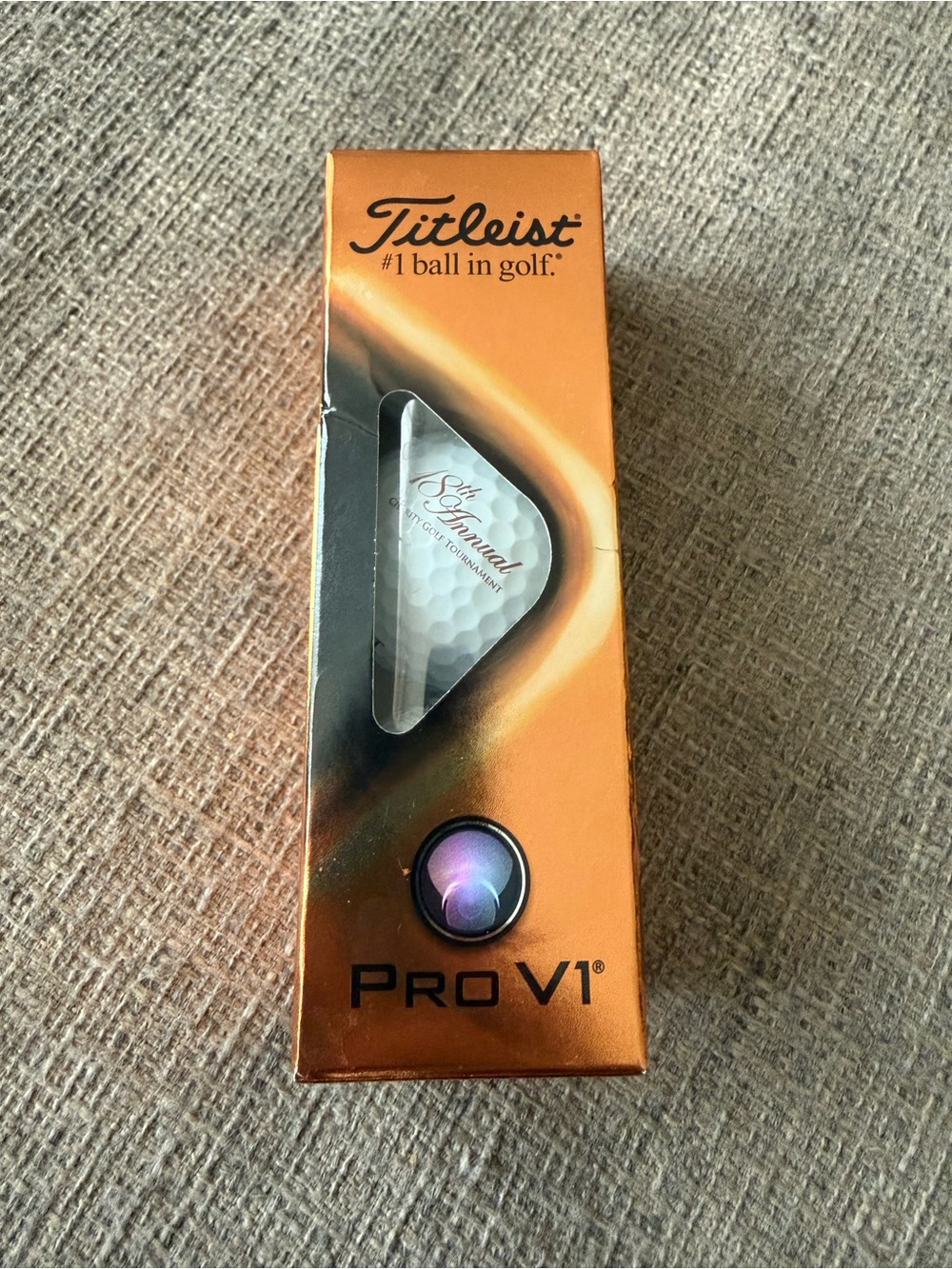 NEW Titleist Pro V1 Golf Balls 3-Pack Cheesecake Factory Charity Tournament